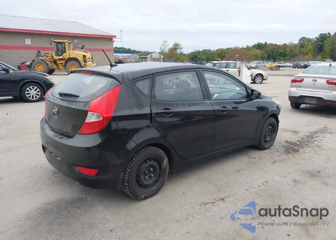 2012 Hyundai Accent Gs из США, поврежденный, VIN KMHCT5AE5CU044029